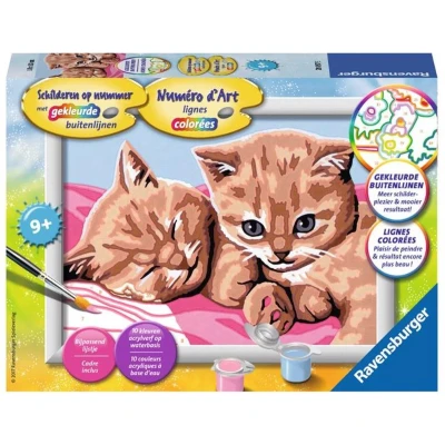 Afbeelding van Ravensburger Schilderen op Nummer Knuffelvriendjes