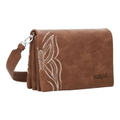 Afbeelding van Desigual Goodall Dortmund UMHÄNGE Handtas, Dames, Maat: One Size, Braun
