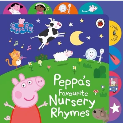 Afbeelding van Peppa Pig: Peppa&#039;s Favourite Nursery Rhymes : Tabbed Board Book