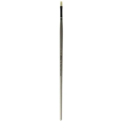 Afbeelding van Winsor &amp; Newton 5525002 Artisan synthetisch penseel met kenmerken van varkenshaar, robuust en duurzaam, perfect voor stroperige olieverf Plat penseel, lang Nr. 2,