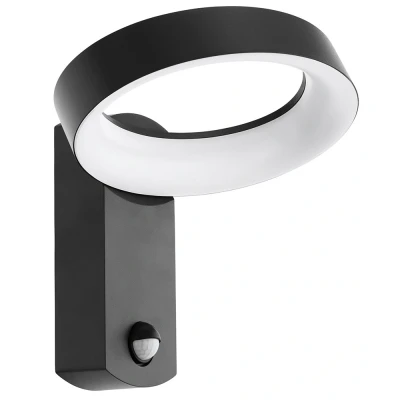 Afbeelding van EGLO Pernate Wandlamp Voor buiten sensor LED IP44 Antraciet
