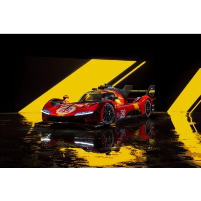 Afbeelding van Ferrari 499P Hypercar Launch Version Looksmart Modelauto 1:18 2023 Antonio Fuoco / Miguel Molina