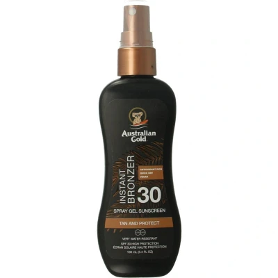 Afbeelding van Australian Gold Spray gel met bronzer SPF30