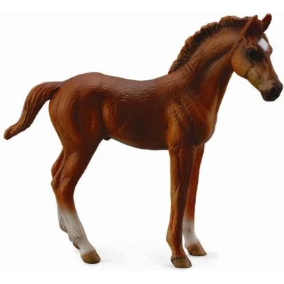 Afbeelding van Collecta Paarden: Engels Volbloed 10 Cm Donkerbruin