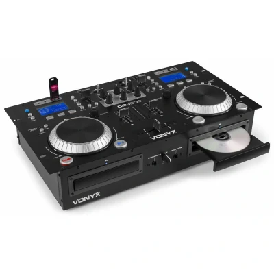 Afbeelding van Vonyx CDJ500 CD/USB speler met Bluetooth, mixer en versterker