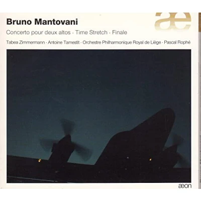 Afbeelding van Tabea Zimmermann, Antoine Tamestit, Orchestre Philharmonique Royal De Liège, Pascal Rophé Mantovani: Concerto Pour Deux Altos/Time Stretch/Finale (CD)