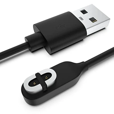 Afbeelding van 3.3Ft Magnetische Oplaadkabel voor AfterShokz Aeropex AS800/OpenComm ASC100SG/Shokz OpenRun Pro Bluetooth Hoofdtelefoon, USB Charger Cord Draadloze Beengeleiding Hoofdtelefoon