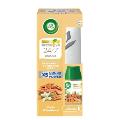 Afbeelding van AIR WICK FRESHMATIC STARTSET VANILLA&amp;SANDALWOOD