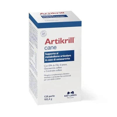 Afbeelding van ARTIKRILL 120 ontstekingsremmende parels regenereert kraakbeen voor honden