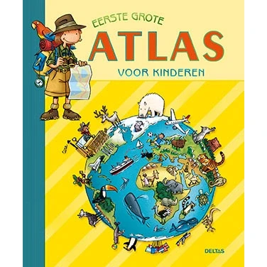 Afbeelding van Uitgeverij deltas eerste grote atlas voor kinderen