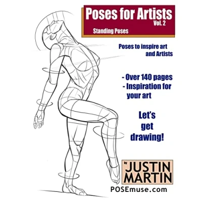 Afbeelding van Poses for Artists Volume 2 Standing Poses: An essential reference figure drawing and the human form