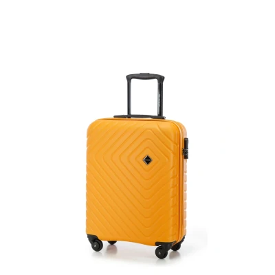 Afbeelding van Wittchen CUBE LINE Wheeled Suitcase Reistas, Dames, Maat: One Size, Orange