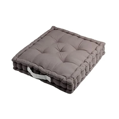 Afbeelding van Lovely Casa kussen, eenkleurig, grijs/parel, 1 stuk (1 stuk)