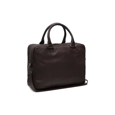 Afbeelding van Chesterfield Boston Laptoptas 15&quot; Schoudertas Brown