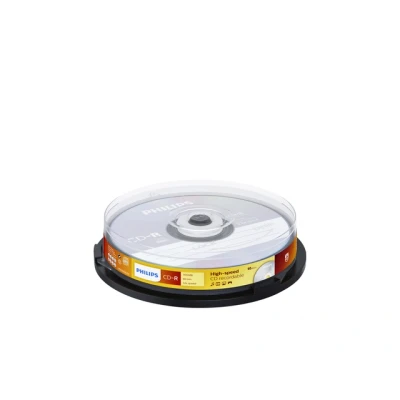 Afbeelding van CD R Philips 80Min 700MB 52x SP (10)