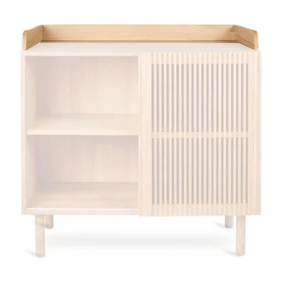 Afbeelding van Quax Commode Bladvergroter XL Hai No Ki Black Natural Ash