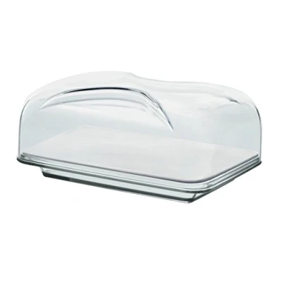 Afbeelding van Guzzini Gocce, rechthoekige kaasstolp transparant, 25,5 x 18 11,5 cm 2701000