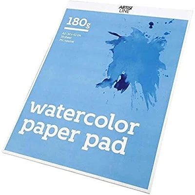Afbeelding van Creotime aquarelblok 20 stuks A3 180 gr