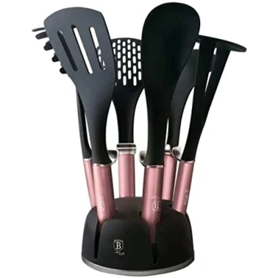 Afbeelding van Berlinger Haus I Rose Edition 7 stuks keuken tool set, BH/6244 pink roestvrij staal 18/8