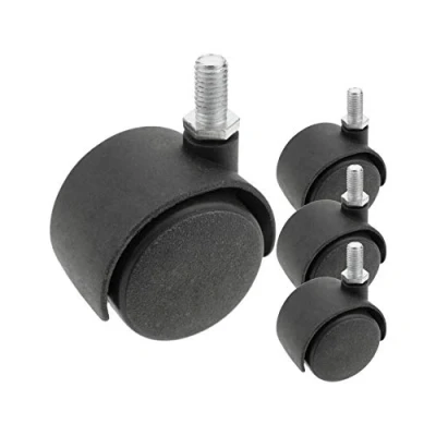 Afbeelding van Kippen 1615K1 set met 4 zwenkwielen 40 mm schroefdraad M8