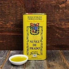 Afbeelding van Nunez De Prado Olijfolie Extra Vierge Bio Blik 1 Liter
