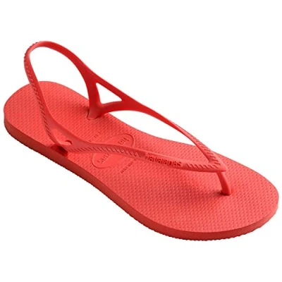 Afbeelding van Havaianas Sunny II Teensandalen, Dames, Maat: 33 34, Salmon Kunststof