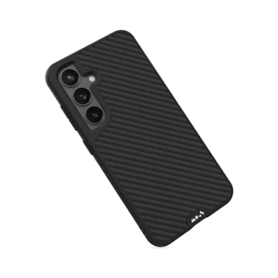 Afbeelding van Mous Telefoonhoesje voor Samsung Galaxy S24 Plus, MagSafe compatibel Limitless 5.0, koolstofvezel, beschermend Plus hoesje, schokbestendig