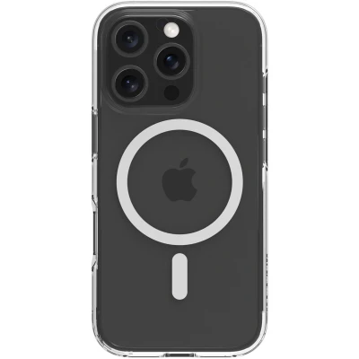 Afbeelding van Apple iPhone 16 Pro MagSafe Hoesje Gerecycled Kunststof dbramante1928 Hardcase/Backcover Transparant Telefoonhoesje Shockproof/Valbescherming