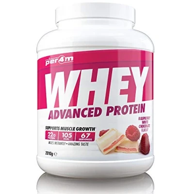 Afbeelding van Per4m Whey Protein 2.01kg (Raspberry White Chocolate)