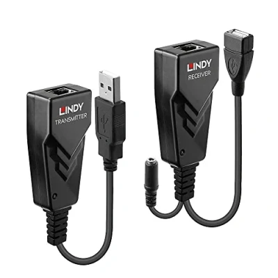 Afbeelding van Lindy 42674 USB 2.0 extender over ethernet RJ45 100m