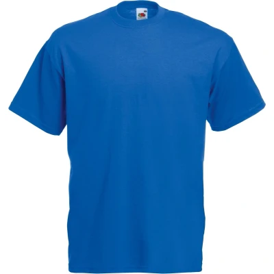 Afbeelding van Fruit Of The Loom Heren Valueweight T shirt met korte mouwen (Royaal Blauw)