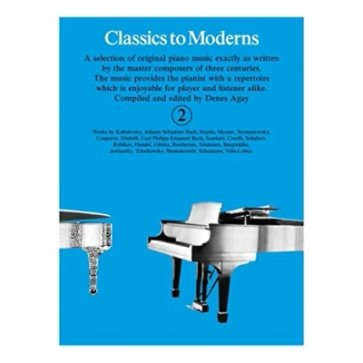 Afbeelding van Yorktown Music Press Classics To Moderns 2 pianoboek