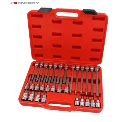 Afbeelding van ENERGY NE00194 Set schroevendraaierbits Kunststof koffer 30