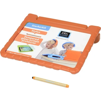 Afbeelding van KidsCover starterkit iPad 10,2 inch met stylus en screencover oranje