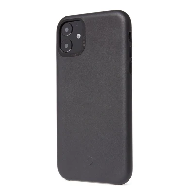Afbeelding van Decoded Leren case iPhone 11 Pro zwart DEC410880