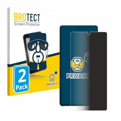 Afbeelding van BROTECT privacy screenprotector voor Samsung Galaxy S25 Ultra Folie Beschermfolie Blauwlichtfilter (2 Stuks)