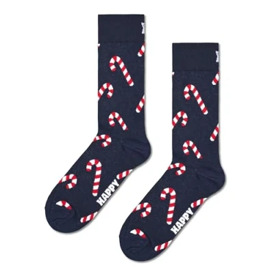 Afbeelding van Happy Socks Candy Cane Sock Unisex sokken Maat: 41 46