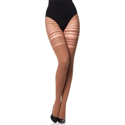 Afbeelding van Merry Style Dames Panty 60 DEN Polyamide Microvezel MS GB 252 Cappuccino L