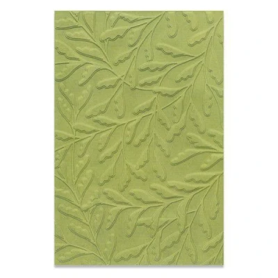 Afbeelding van Sizzix Multi Level Textured Impress. Emb. Folder Del. Leaves 666139 Jennifer Ogborn (01 23)