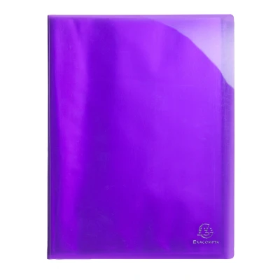 Afbeelding van Showalbum IDERAMA PP 40 tas A4 paars per 12