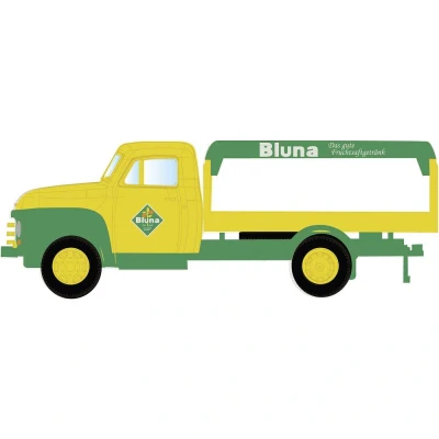 Afbeelding van Minis by Lemke LC3237 N Vrachtwagen Opel Blitz drankenbak Bluna