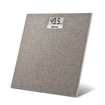 Afbeelding van Personenweegschaal van glas met stofeffect, elektronisch, 100 g/150 kg