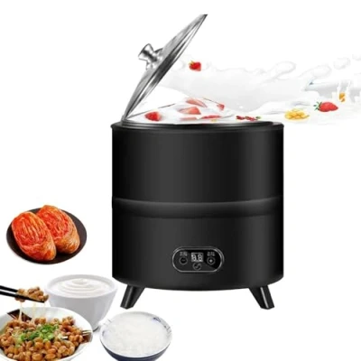 Afbeelding van Commerciële Yoghurtmaker, 400W Automatische Yoghurtfermentatiemachine met Tijd en Temperatuurregeling, 8L/12L Thuis Yoghurt Incubator Elektrische Vergister, for Fruitazijn, Yoghurt, Natto, Rijstwijn(