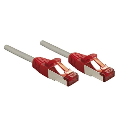 Afbeelding van Stevige UTP netwerkkabel categorie 6 LINDY 47842 10 m Grijs Gouden 1 Stuks