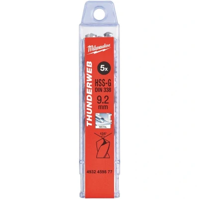 Afbeelding van Metaalboor Hss G Thunderweb 9,2 X 125 Mm (5 Stuks)