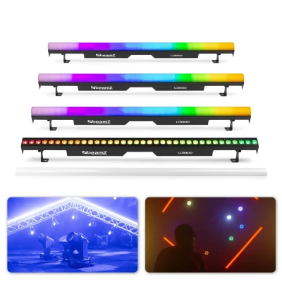Afbeelding van BeamZ LCB300 Set met 4 LED bars 36x in 1 LED’s RGBW