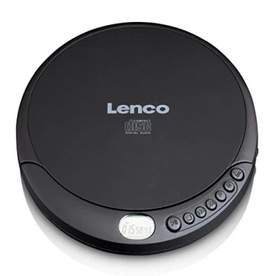 Afbeelding van Lenco CD 010 Portable speler met oplaadfunctie Zwart Black