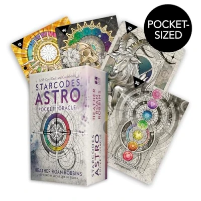Afbeelding van Starcodes Astro Pocket Oracle: A 56 Card Deck and Guidebook