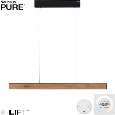 Afbeelding van Paul Neuhaus Design hanglamp Pure E Motion hout 2570 79