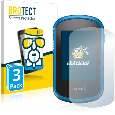 Afbeelding van BROTECT Screenprotector voor Garmin eTrex Touch 25 Folie Beschermfolie Beschermglas transparant (3 Stuks)